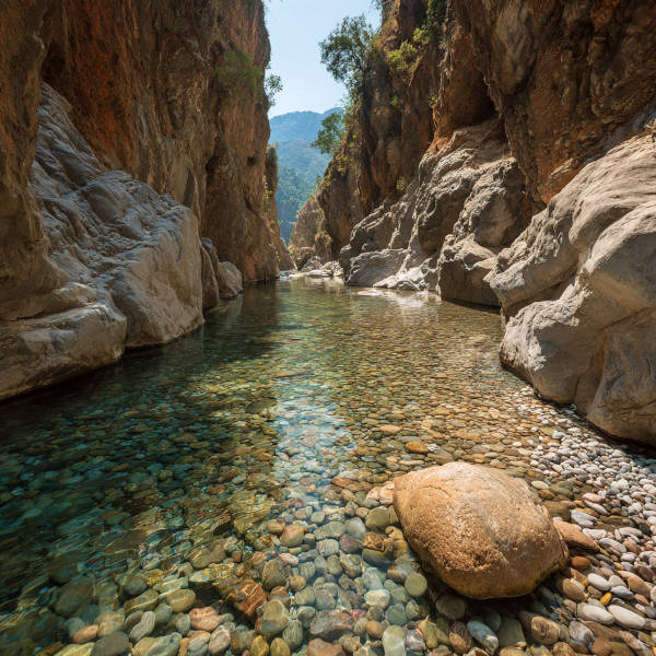 shallow water section accessible to visitors
