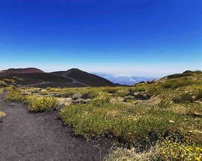 Panoramic view of Mount Etna combined with Alcantara Gorge stop included in full-day tours