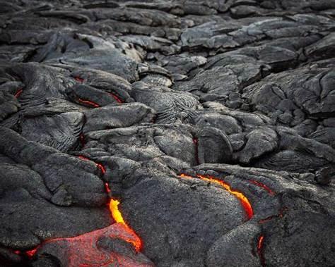 basalt flow paths entering alcantara valley