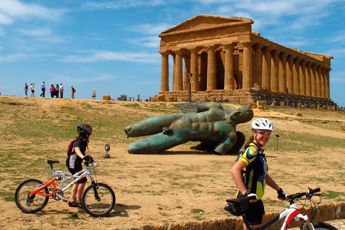 cycling in Agrigento