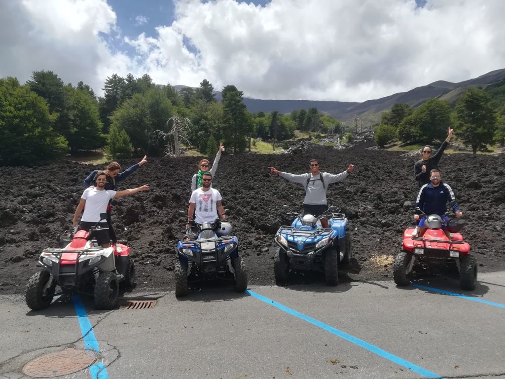 Quad tour sull' Etna