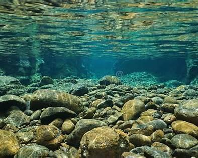 clear basaltic river hydrology sicily