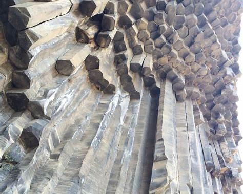 hexagonal prism fracturing cooling front