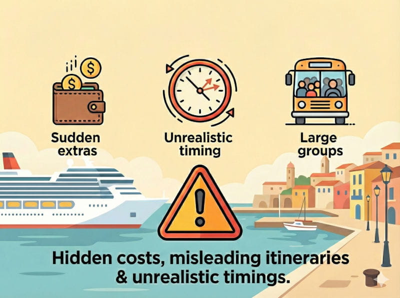 Mediterranean cruise passengers common pitfalls