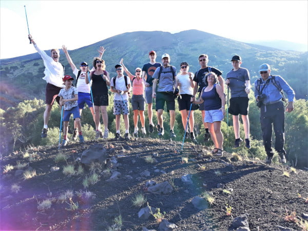 Mount Etna volcanic landscape cruise tour