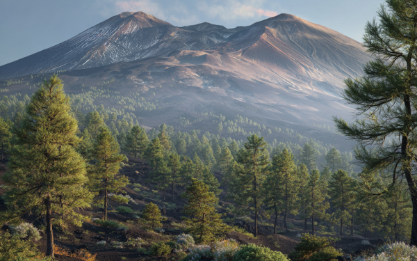 mount etna north side kandscape