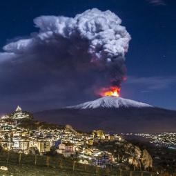 Mount Etna Eruption