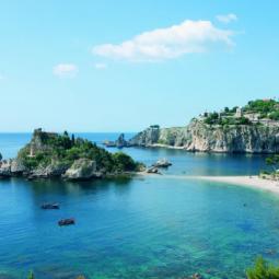 isola bella in Taormina, Sicily