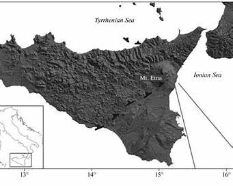 tectonic setting sicily africa eurasia plate boundary